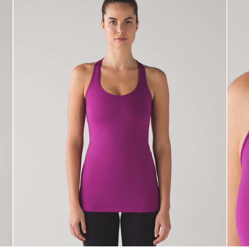 Lululemon Cool Racerback CRB Tank Purple
